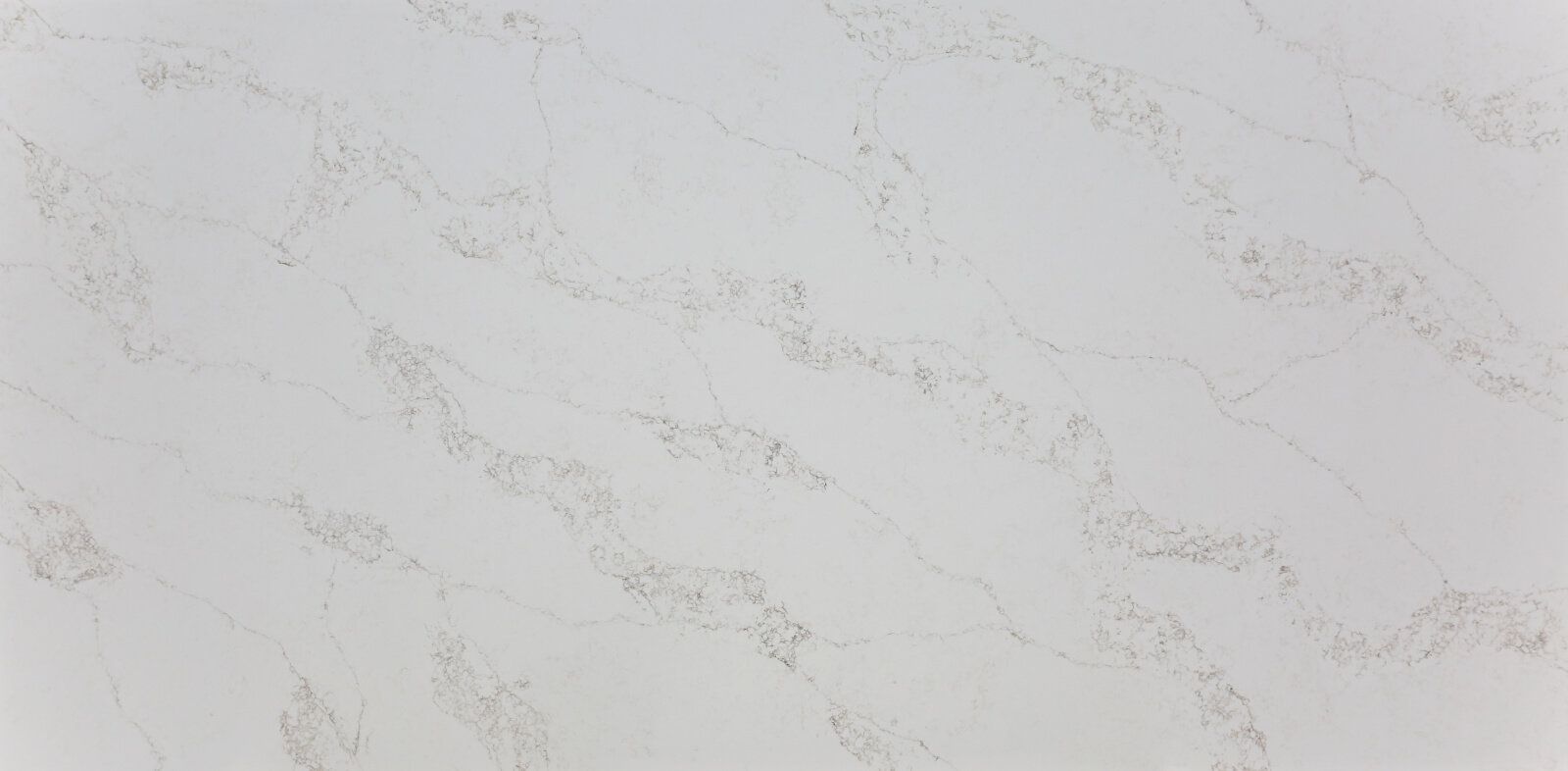 Full slab of Impact Quartz Stratus, the color of this remnant (manufacturer image)