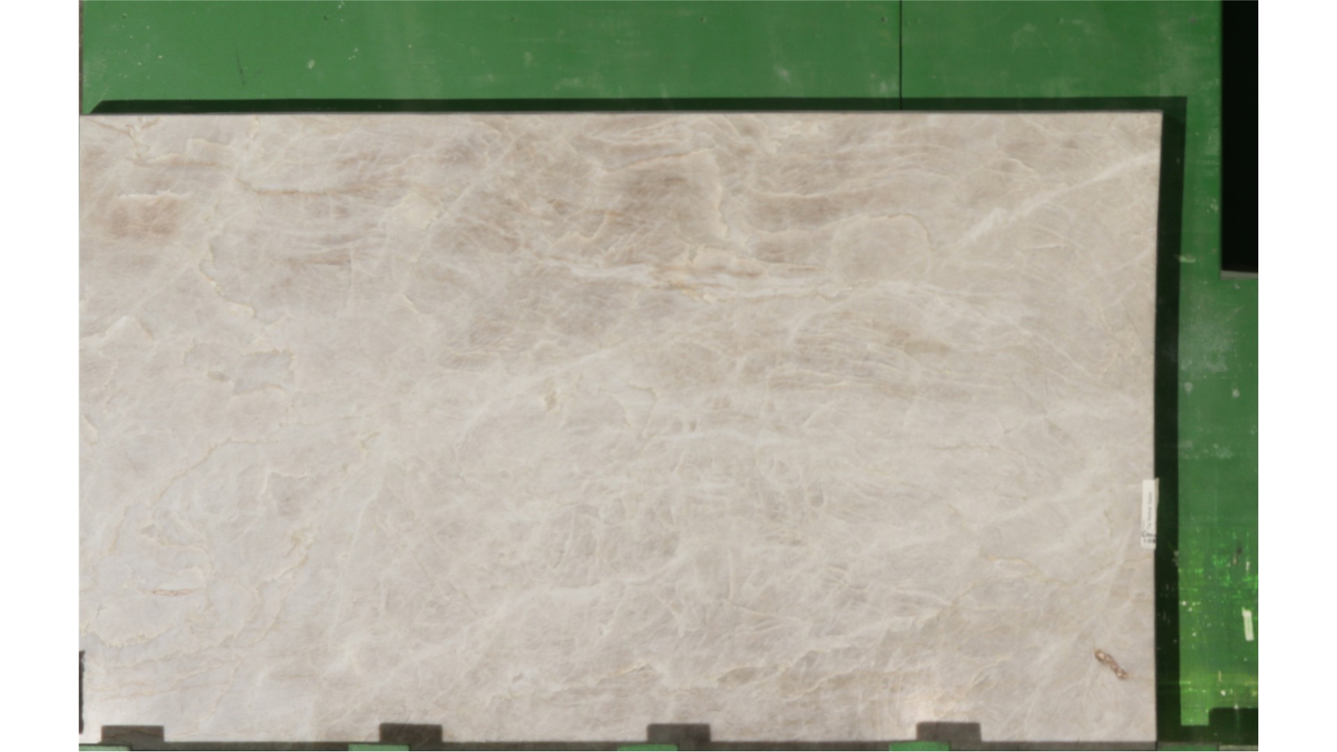 Natural Stone Taj Mahal Satin 3cm remnant, 61" × 35", on hand in Bensenville