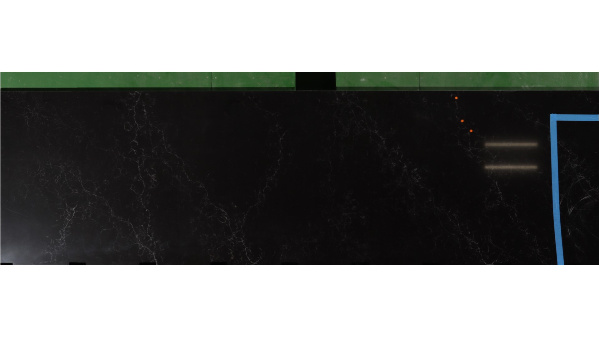 One Quartz Slab Liberty Black Polished 3cm