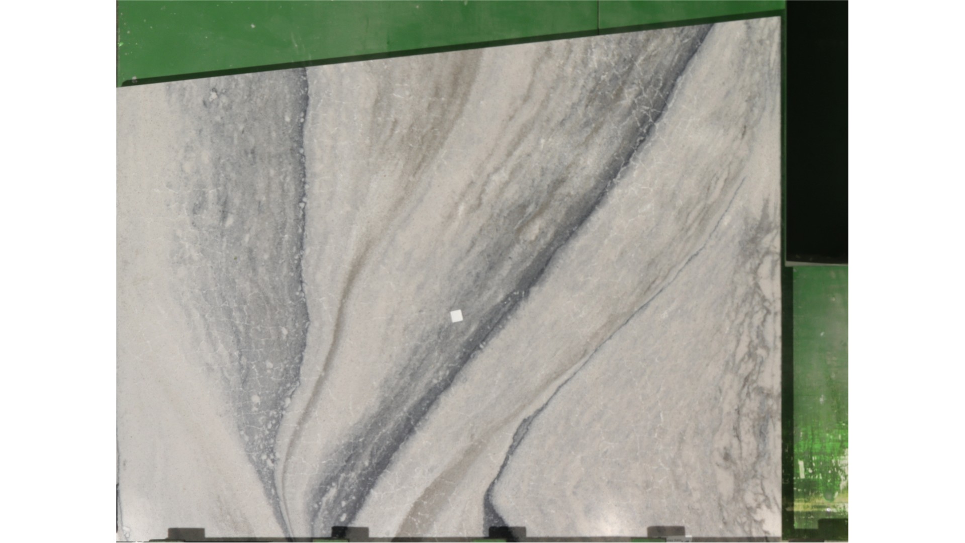 Cambria St Isley Satin 3cm remnant, 66" × 44", on hand in Bensenville