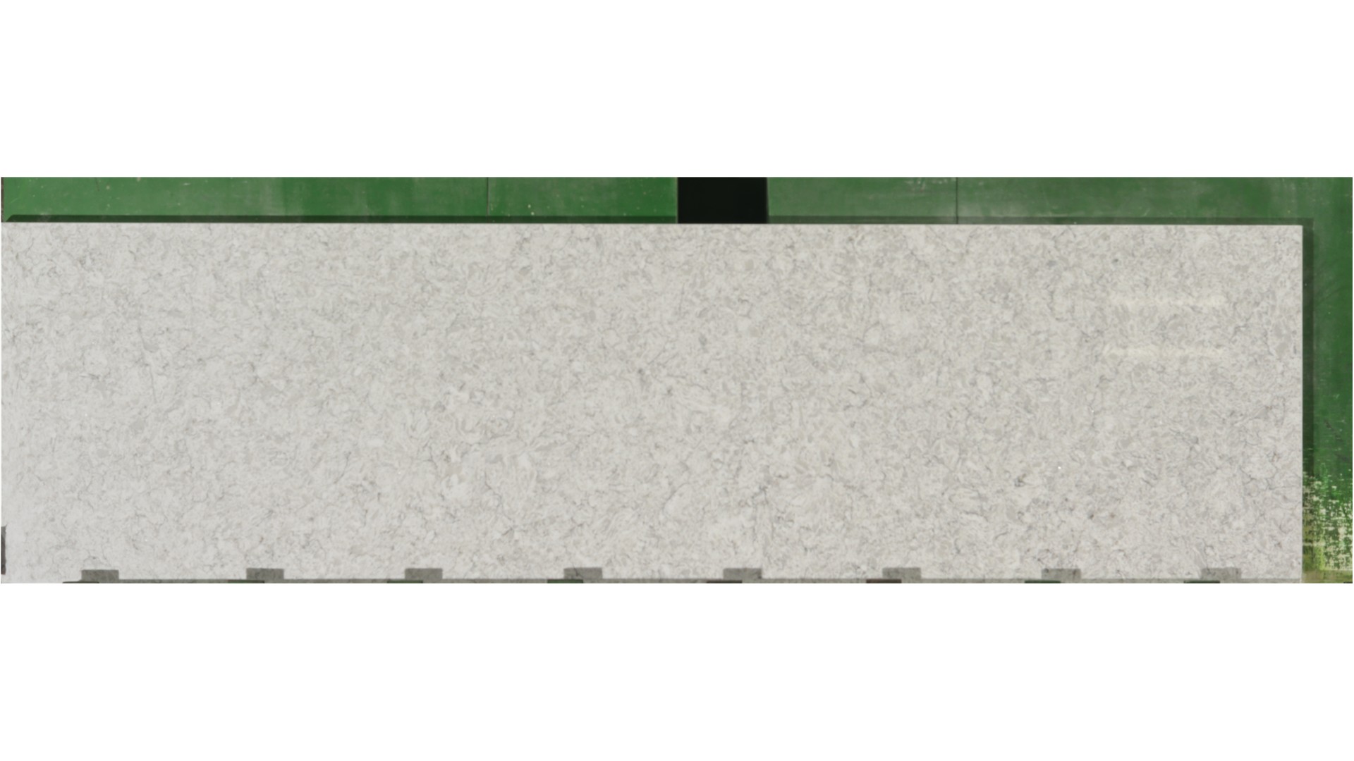 Envi Quartz Marin 3cm remnant, 128" × 35", on hand in Bensenville